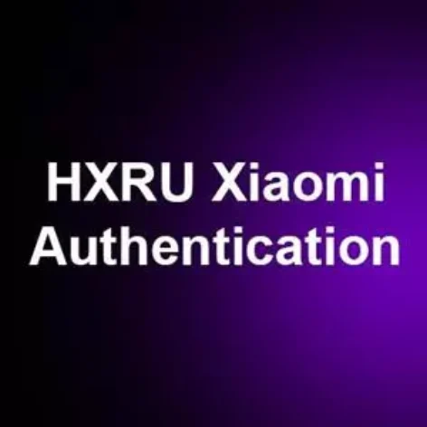 کردیت HXRU AUTH TOOL اوتورایز شیائومی