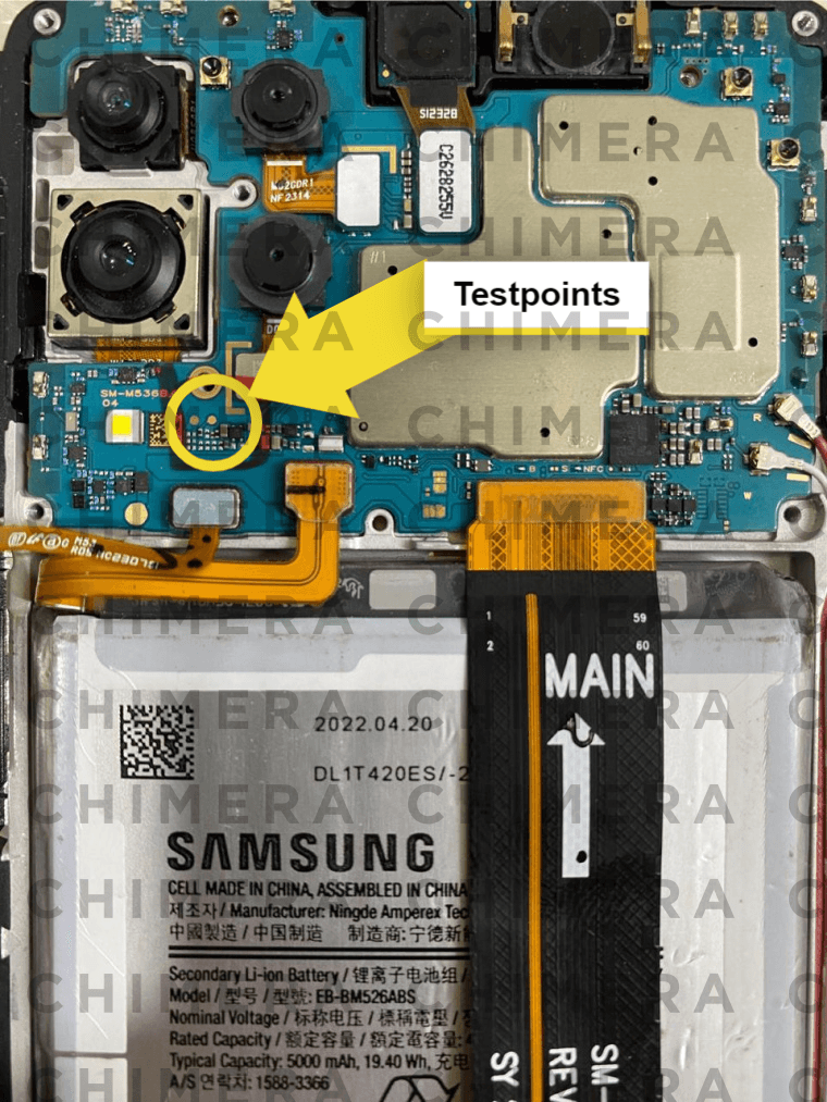 آموزش رایگان حذف FRP سامسونگ M536b