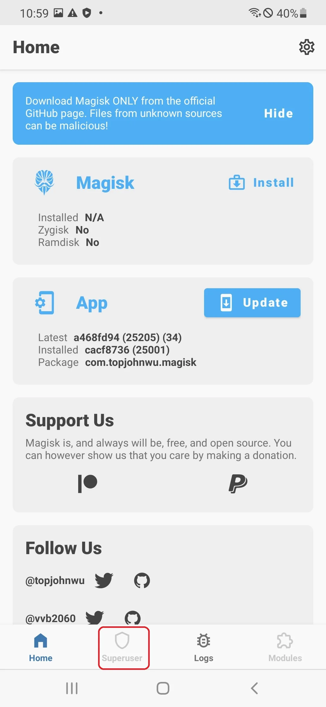 آموزش رایگان روت با مجیسک Magisk