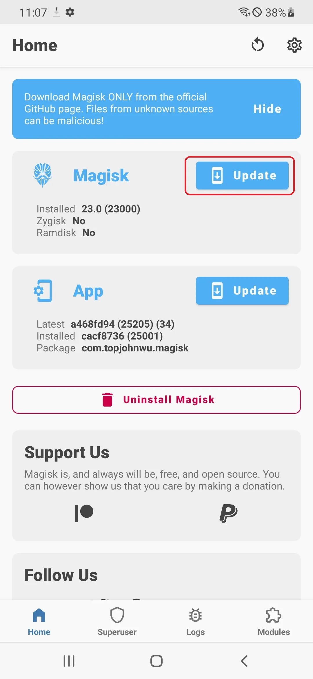 آموزش رایگان روت با مجیسک Magisk