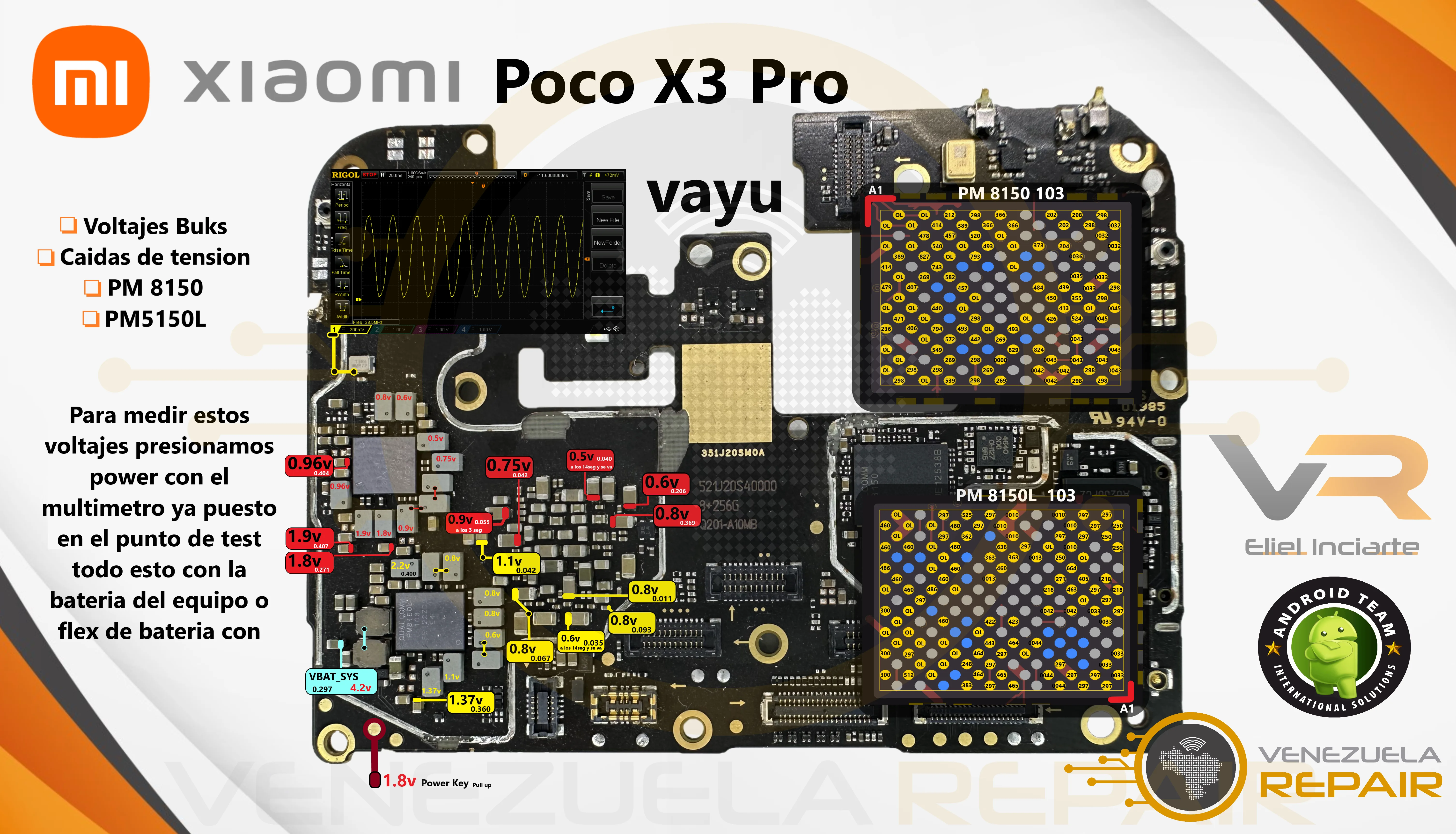 آموزش رایگان حل مشکل خاموشی poco X3 pro
