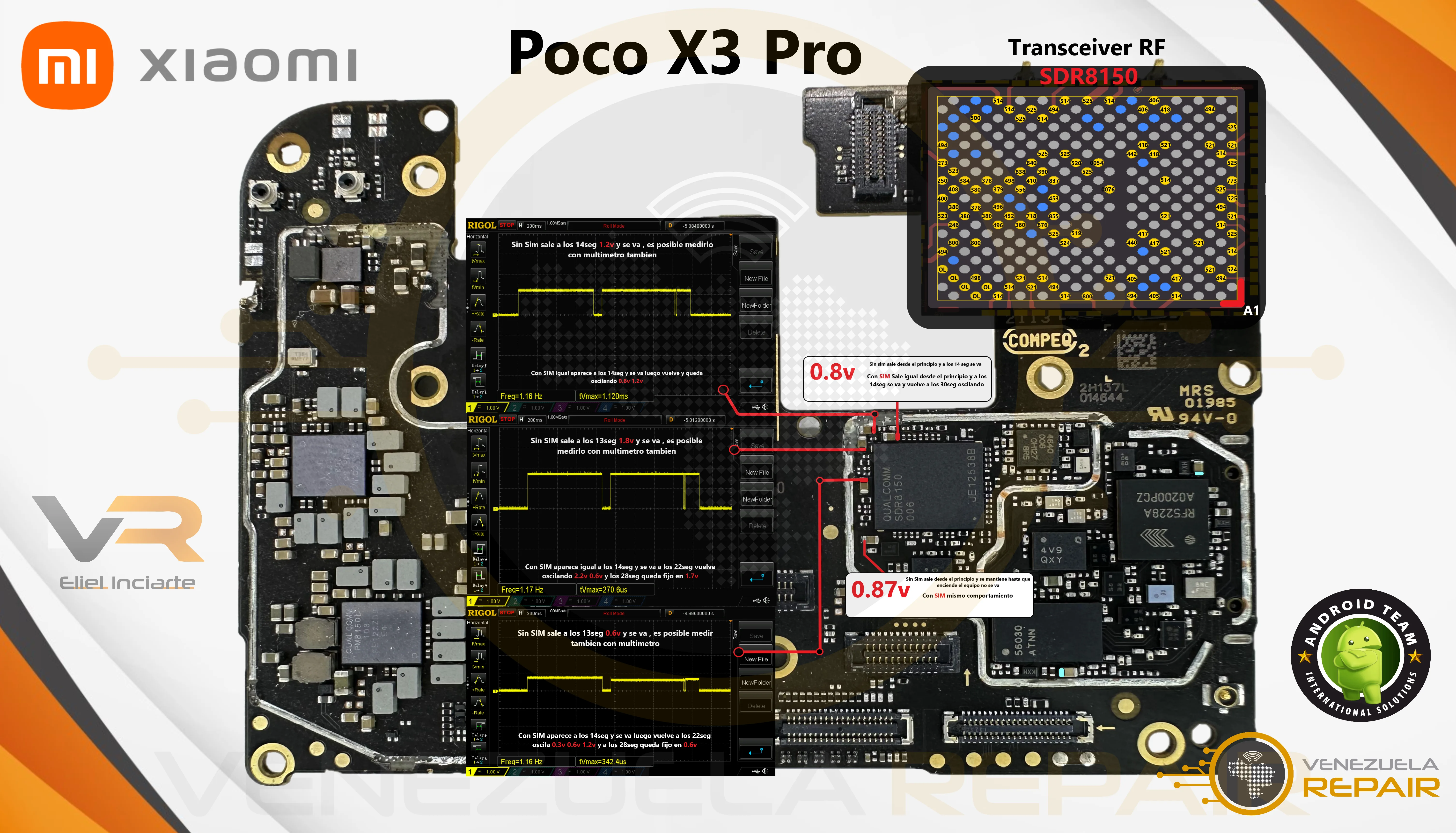آموزش رایگان حل مشکل خاموشی poco X3 pro